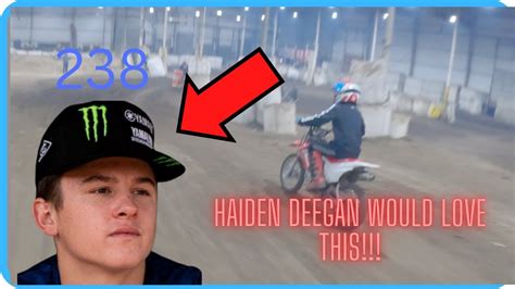 Haiden Deegan Needs To Ride At Mega Traxs Mx Youtube