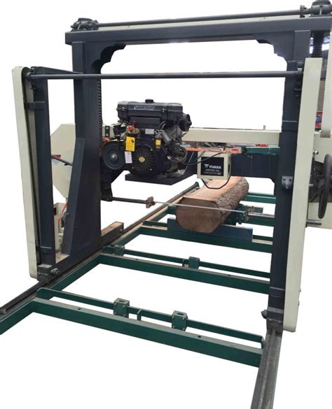 Horizontal Wood Band Saw Portable Horizontal Bandsaw Mill Diesel Powered