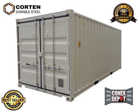 20ft Standard New One Trip Shipping Container Conex Depot