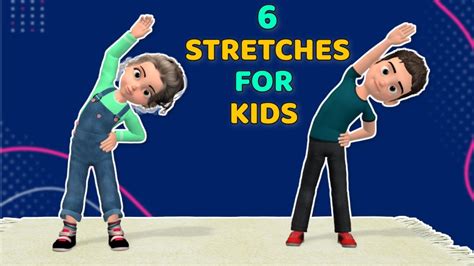 6 STRETCHES KIDS CAN DO EVERY MORNING - YouTube