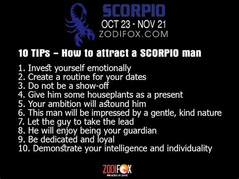 How To Attract A Scorpio Man 8 Ways To Seduce Captivate Win His Heart