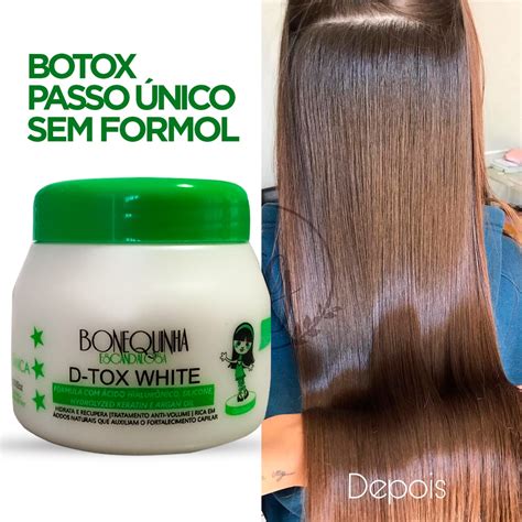 Botox Sem Formol Bonequinha Escandalosa Orgânico White 250g Maria