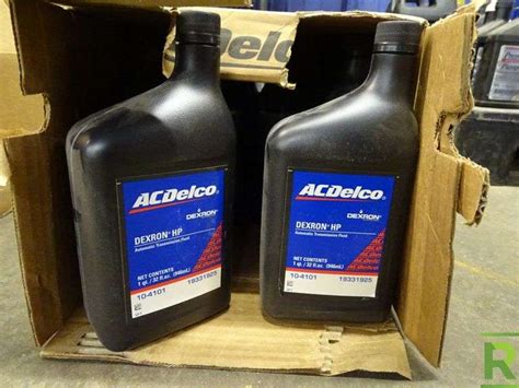 12 Ac Delco Dexron Hp Automatic Transmission Fluid Roller Auctions