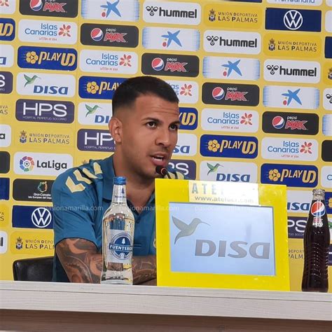 Jonathan Viera Es La Vez Que Con M S Ilusi N Vengo A La Ud Las Palmas