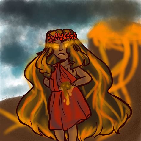 Pele Goddess Of Fire By Eggotann On Deviantart