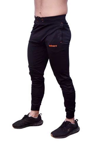 Lowertrackpant Logo Mens 4 Way Lycra Lower Regular Fit At Rs 240