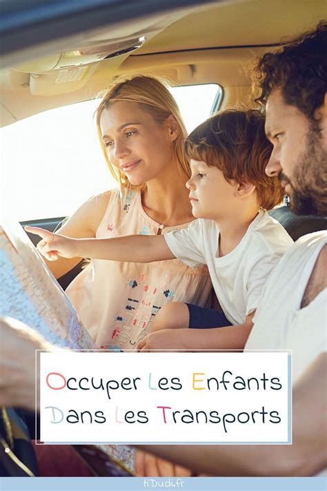 Occuper Les Enfants Dans Les Transports Le Guide Ultime Tidudi En 2022 Enfant 4 Enfants