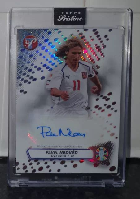 Carta Auto Pavel Nedved Topps Incontaminata Rifrattore Strada To