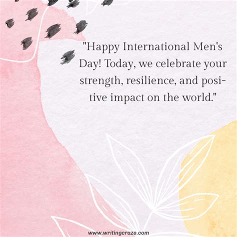 79 Words Of Encouragement For Mens Day