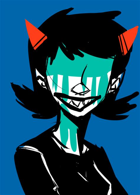 Mspa Booru Blood No Glasses Pootles Sadstuck Solo Terezi Pyrope