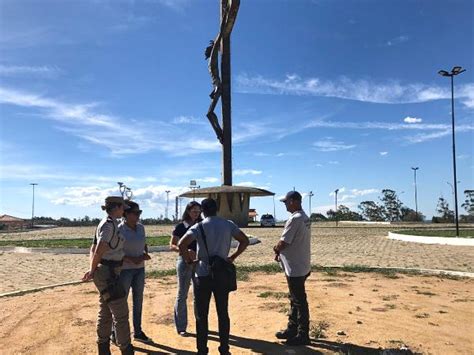 PM no Pôr do Sol Prefeitura e Polícia Militar visitam área do Cristo