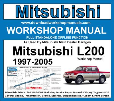 Mitsubishi L K Parts Catalogue Pdf Reviewmotors Co