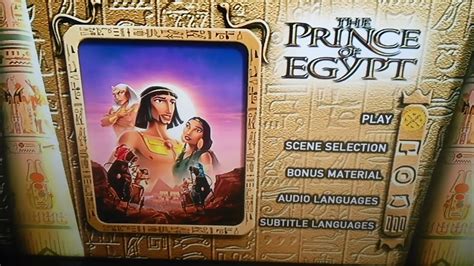 Opening To The Prince Of Egypt 2001 Uk Dvd Youtube