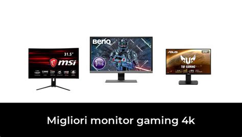 Migliori Monitor Gaming K Nel Secondo Esperti