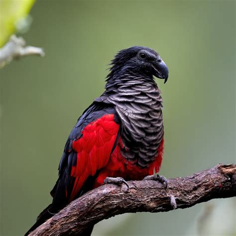 Dracula Parrot The Goth Bird With A Badass Appearance Whatdewhat