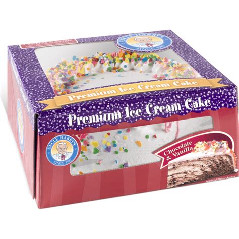 Uncle Harrys Ice Cream Cake Inch Celebration Ice Cream Cakes