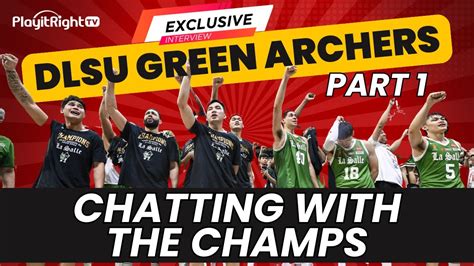 Exclusive DLSU Part 1 Coach Topex Phillips Brothers Nonoy David At