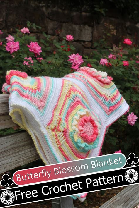 6 Free Crochet Butterfly Blanket Patterns For Everyone - Craftsy