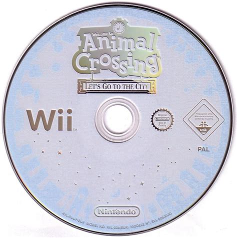 Animal Crossing City Folk 2008 Wii Box Cover Art Mobygames