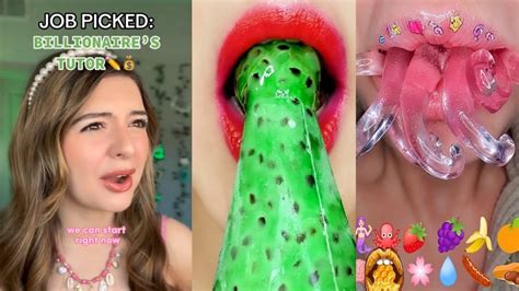 Text To Speech Asmr Satisfying Eating Povs Brianna Mizura Tiktok Compilations 2023 51