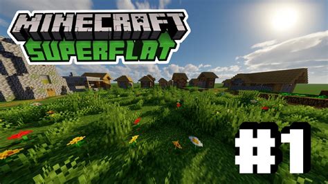 Minecraft But Its A Superflat World MAKING A MOB FARM YouTube