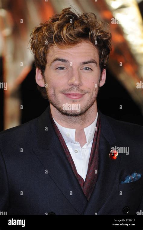 English Actor Sam Claflin Attends The World Premiere Of The Hunger