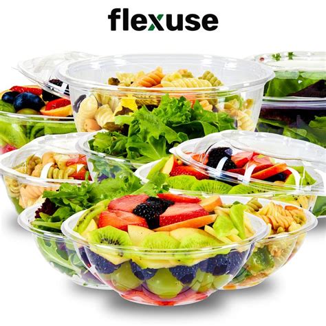 50 Pack Salad Container For Lunch Disposable Salad Bowls With Lids 48