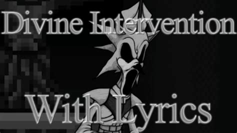 Divine Intervention Fnf Lyrics Youtube