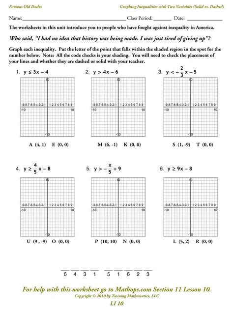 Linear Inequalities Questions And Answers Pdf