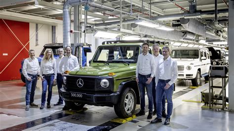 El Mercedes Benz Clase G cumple las 500 000 unidades espíritu RACER