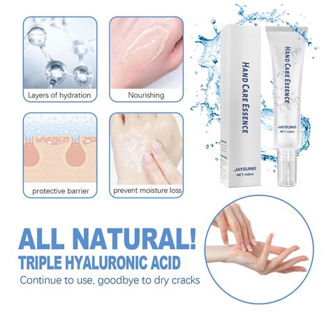 Rosehome 3 Pack Hyaluronic Acid Hydrating Hand Cream Hand Cream For