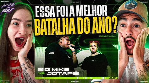 Apenas um react BIG MIKE VS JOTAPÊ SEMIFINAL PLAYOFFS