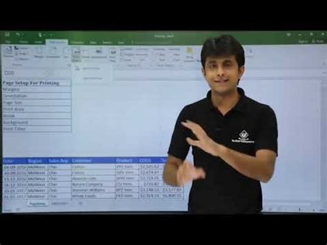 Ms Excel Print Page SetupPrint Page Setup In Excel Print Data