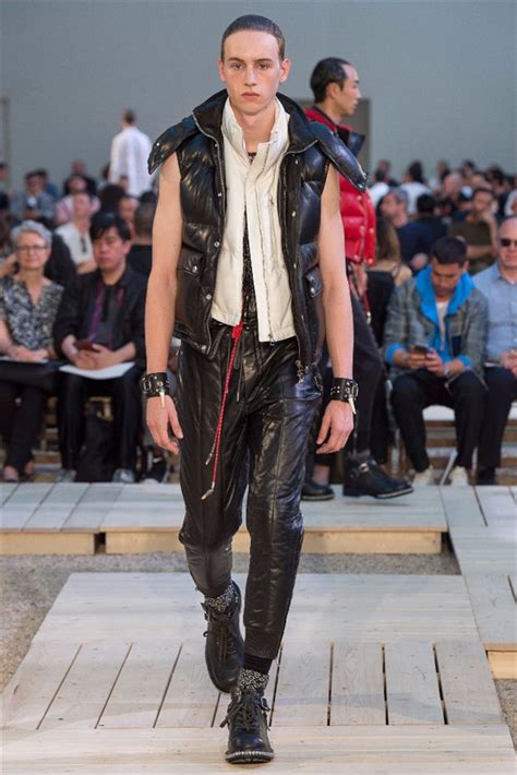 Alexander Mcqueen Menswear Spring Summer Cfw