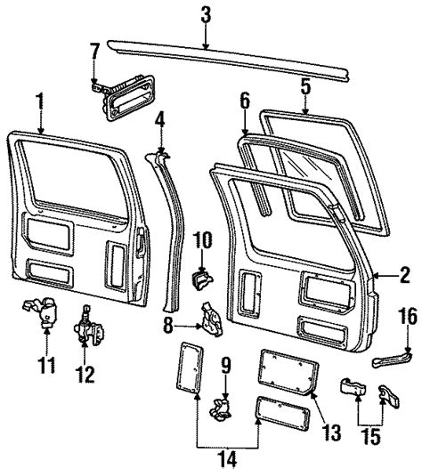 GMC Yukon Door Latch Assembly (Lower) - 15736966 | GM Parts Depot, Ottawa Ontario