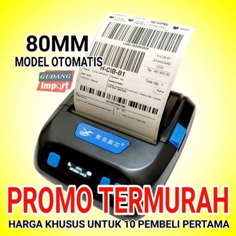 Jual PRINTER BLUETOOTH THERMAL 80MM CETAK RESI NOTA PENJUALAN STRUK