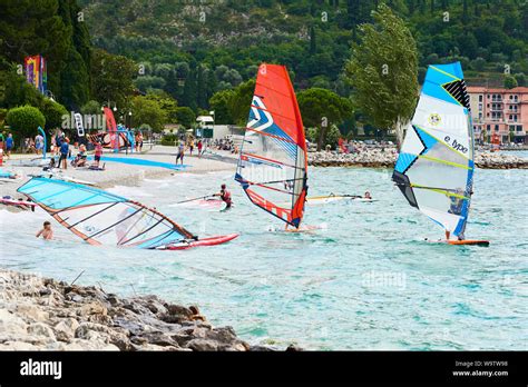 Windsurfing On Lake Hi Res Stock Photography And Images Alamy
