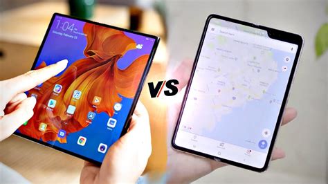 Huawei Mate X Vs Samsung Galaxy Fold Foldable War Is On Youtube