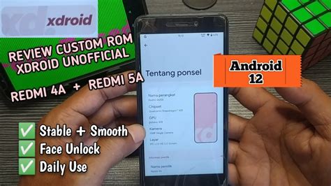 Review Custom Rom XDroid UNOFFICIAL Untuk Redmi 4A Dan Redmi 5A Based