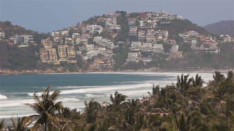 Acapulco Diamante Beach Condos (hd). Stock Footage Video (100% Royalty ...