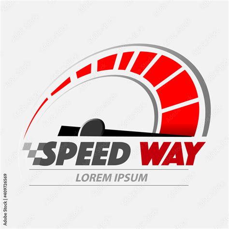 Abstract vector, Speedway symbol for a racing logo. Stock Vector ...