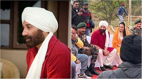 Gadar 2 Sunny Deol Transforms Into Tara Singh Ameesha Patel Shares