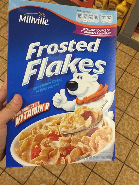 Frosted Flakes With My Favorite Mascot Paulie The Polar Bear Rcrappyoffbrands