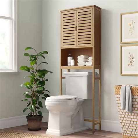 Bathroom Storage Cabinet Next to Toilet – Rispa