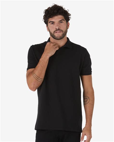 Riachuelo Camisa Polo Masculina B Sica Manga Curta Malha Piquet