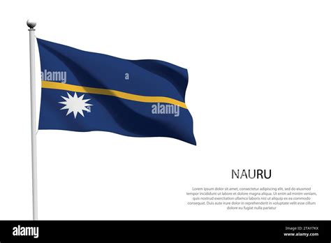 Flag Vector Nation Nauru Hi Res Stock Photography And Images Alamy