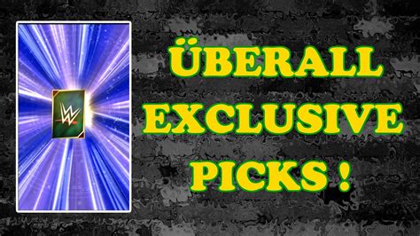 Überall Exclusive Picks Mehr Credits fürs Geld TBG Pack WWE