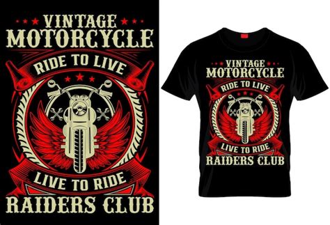 Premium Vector Motorcycle Tshirt Design And Motorcycle Lover Tshirt