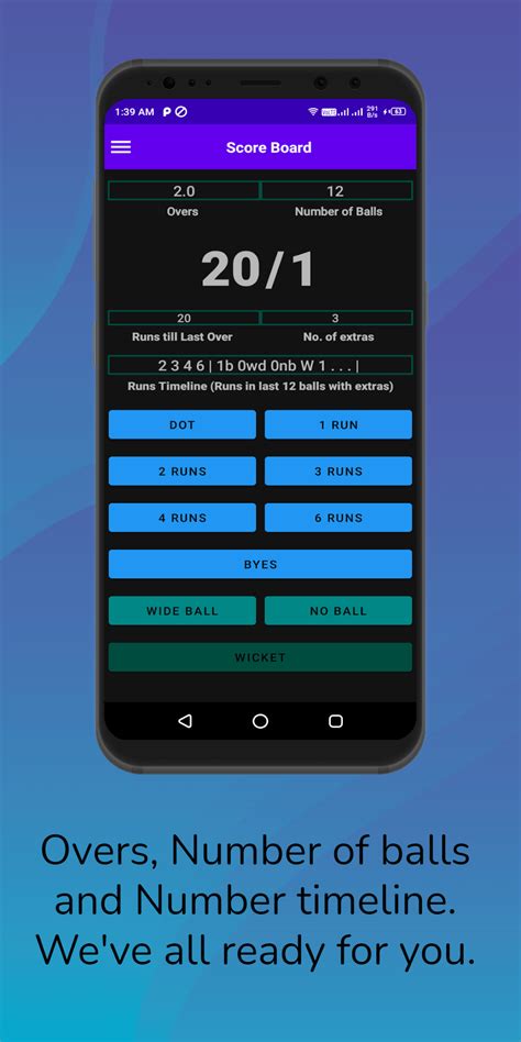 Cricket Score Counter for Android - Download