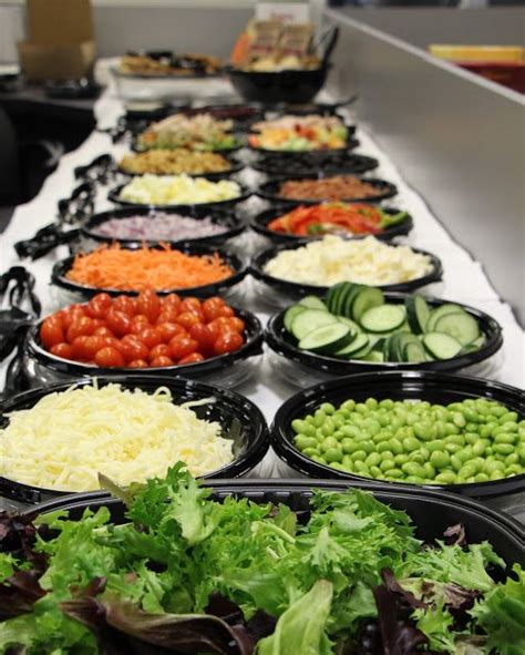 Simply Gourmet In Southie Fresh City Catered Salad Bar Vegan Wedding Food Salad Bar Salad